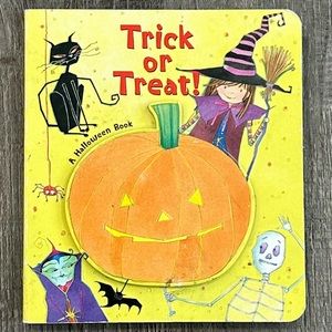 💞 “Trick or Treat” Children’s Halloween Board Book